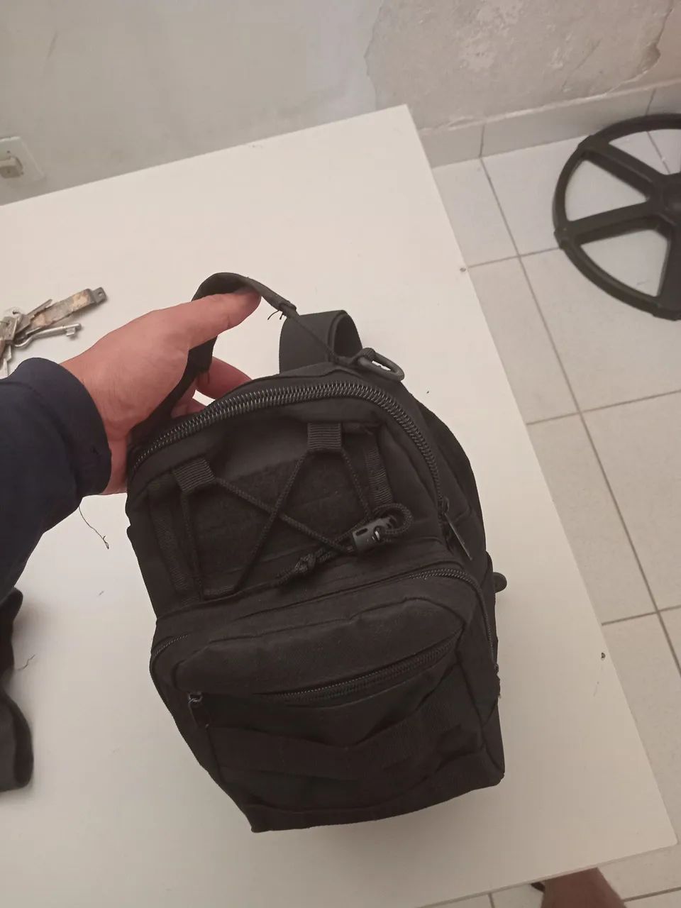 Mochila transversal tática  - Foto 2