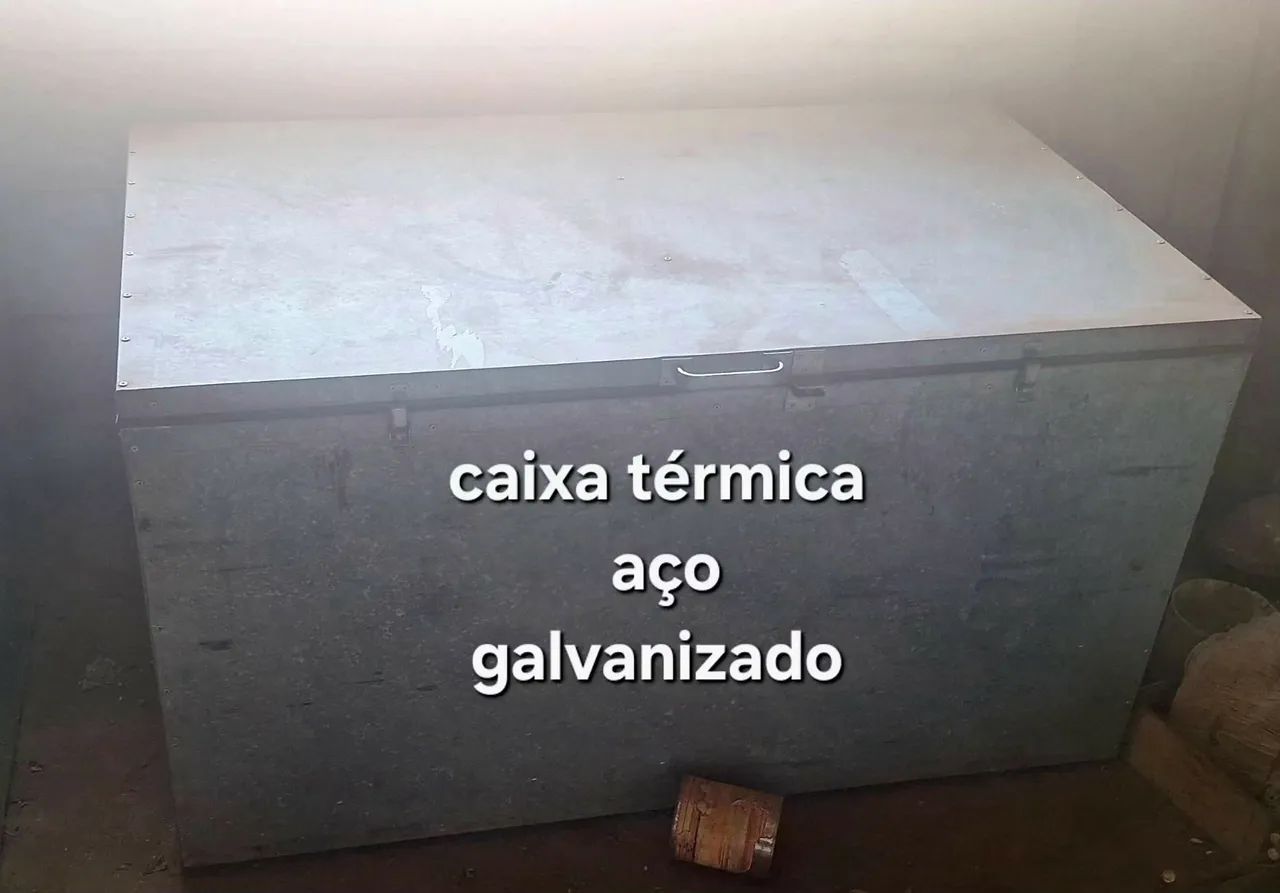 Caixas térmicas de aço galvanizado 50 l e 30l