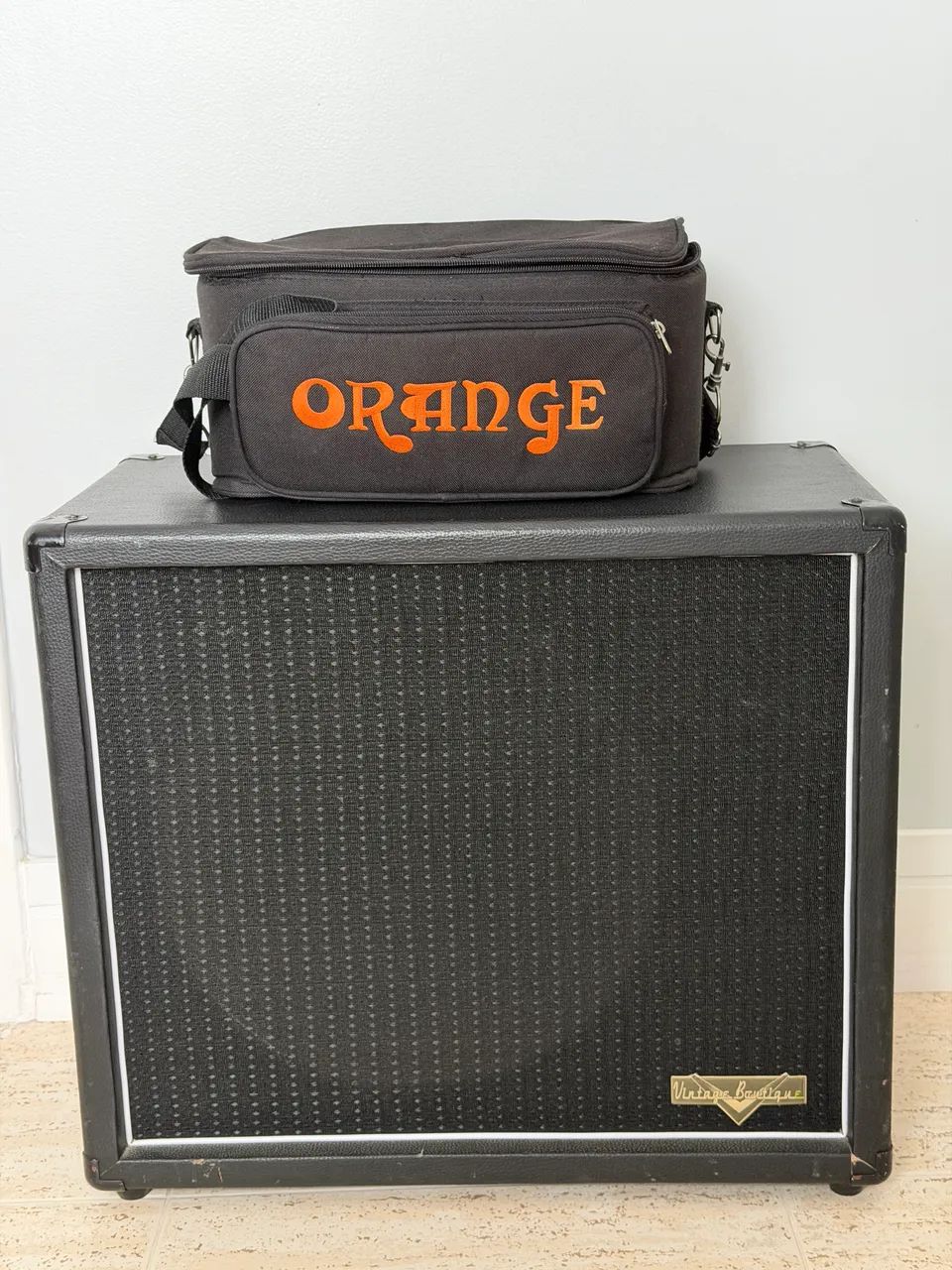 Orange Tiny terror + Caixa 75w