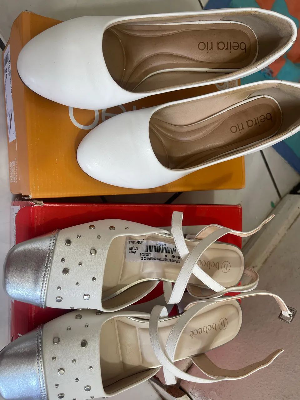 Calçados brancos - Foto 2