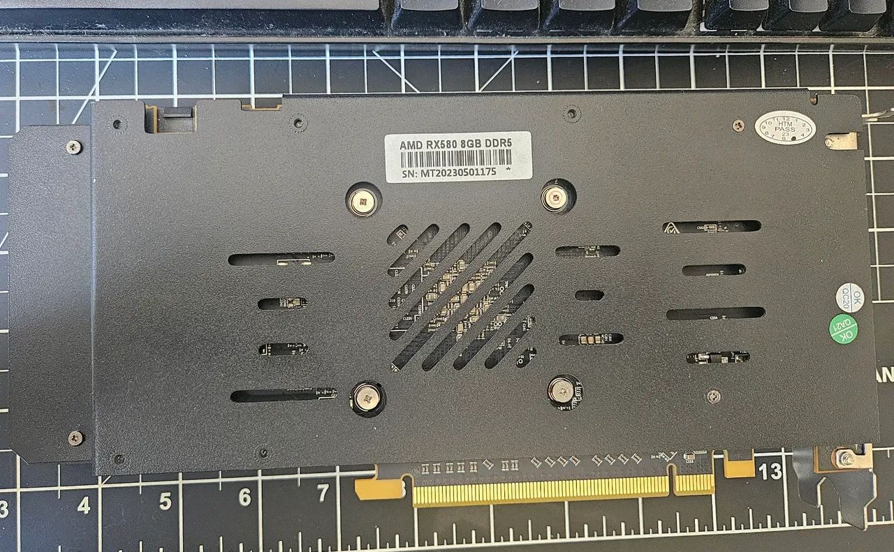 Rx 580 8gb (com defeito) - Foto 2