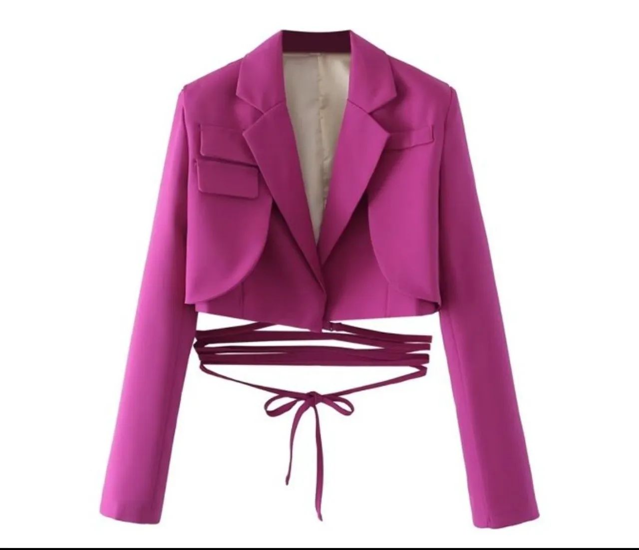 Mini blazer croped Tam P