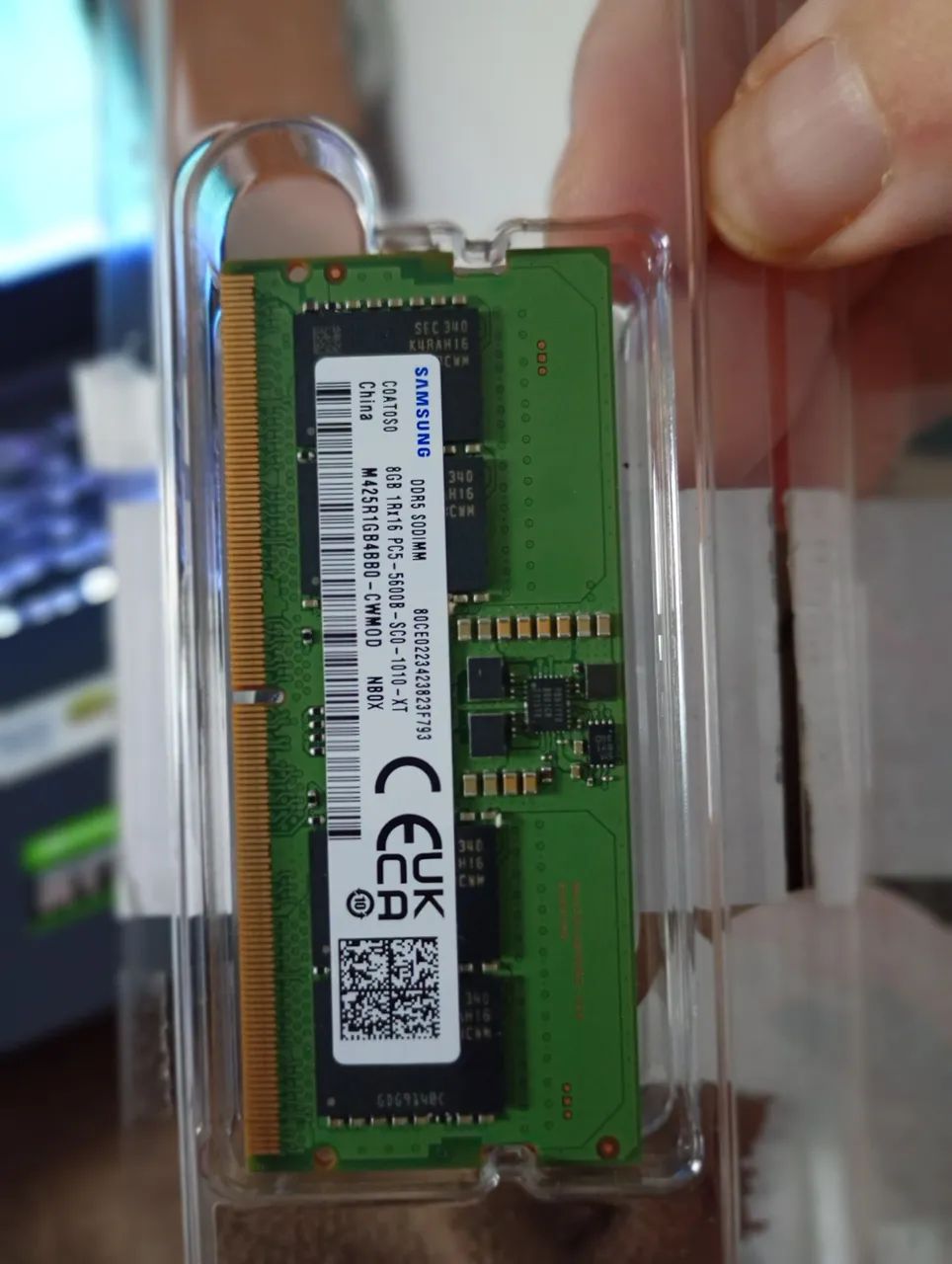 Memória RAM DDR5 8gb 4800mhz