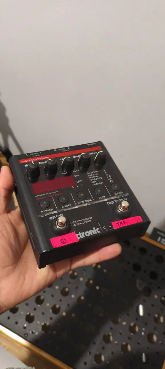 Pedal Nova Delay TC Eletronic  - Foto 2