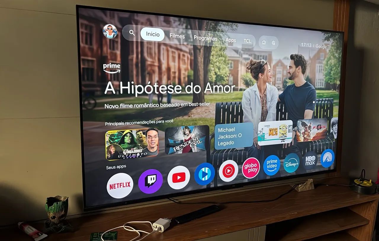 TV TCL 4K 55 polegadas