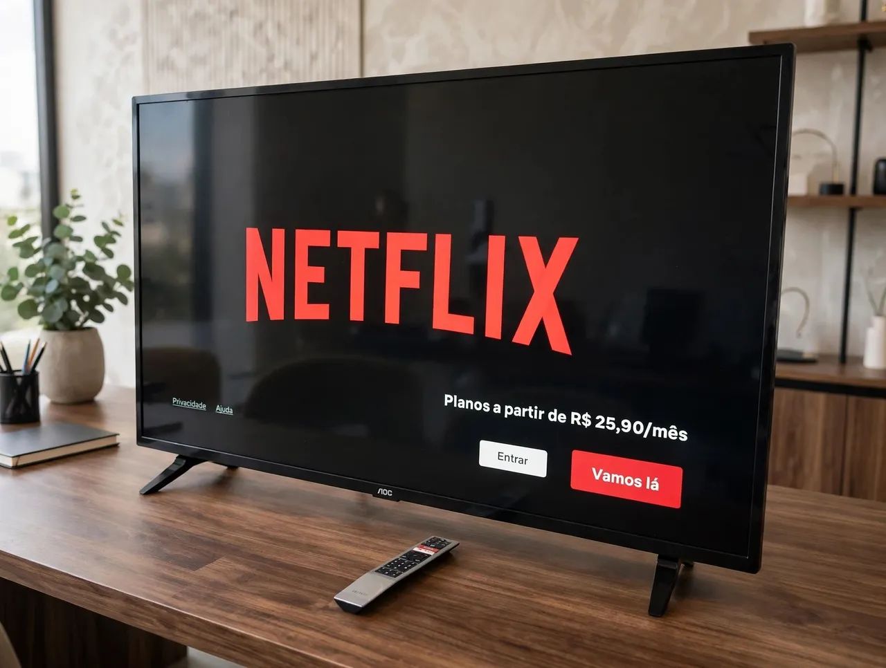 Smart tv de 43 polegadas  - Foto 4