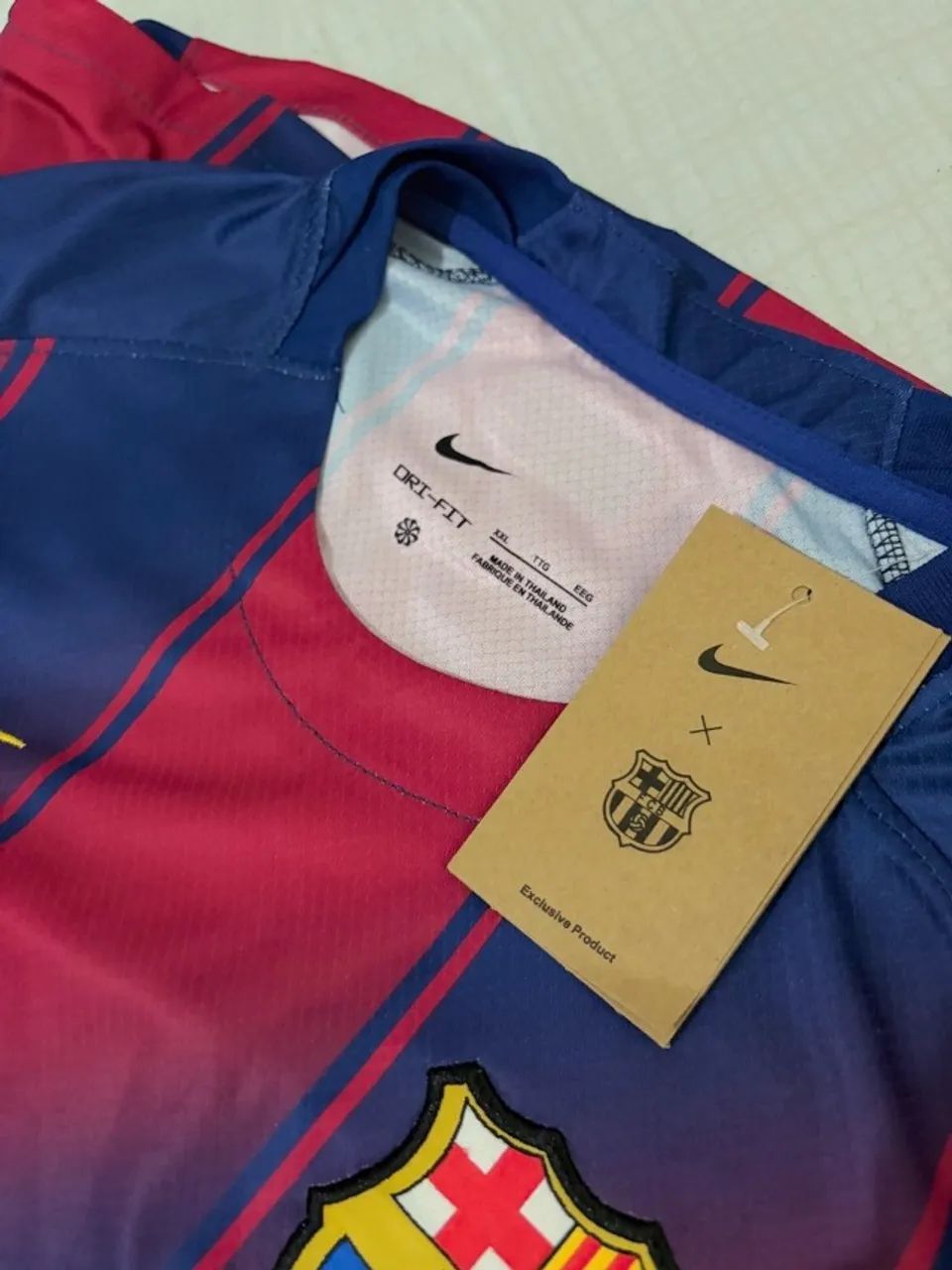 Camisa do Barcelona tamanho GG temporada 25/26 - Foto 2