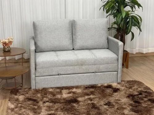 SOFÁ CAMA DOMINIC 1,40M  LINHO. PRONTA ENTREGA. - Foto 4