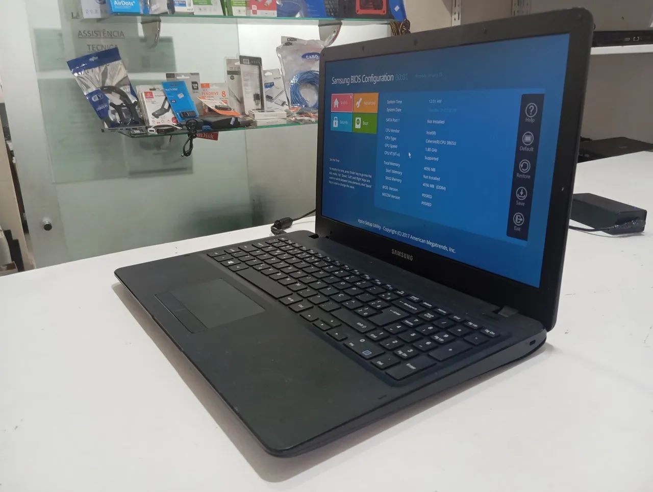 NOTEBOOK SAMSUNG NP300 R$200  - LEIA TODO ANÚNCIO !!!!!!  - Foto 3