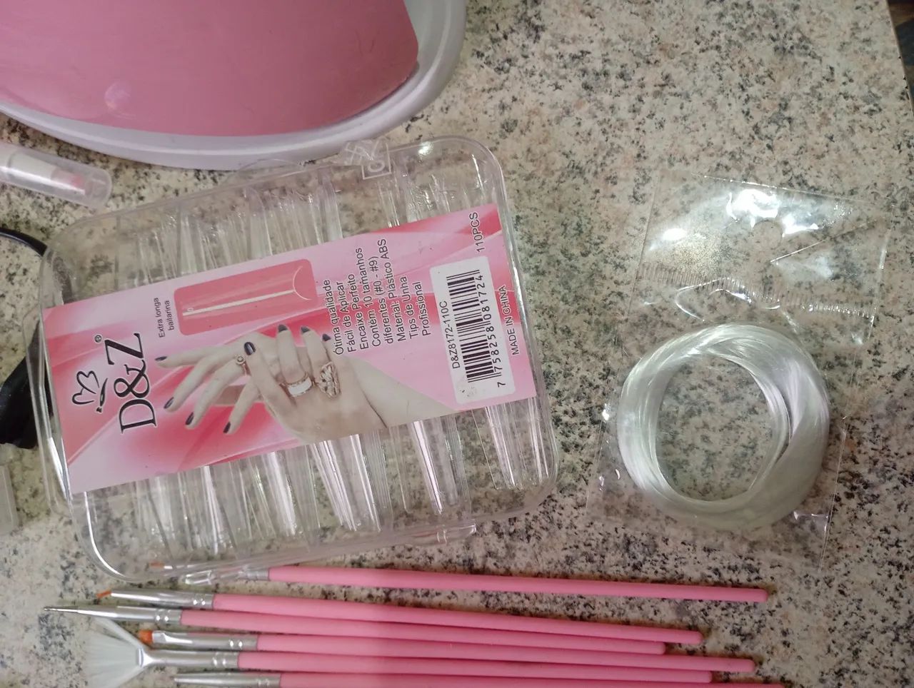 Kit completo para alongamento de unhas  - Foto 5