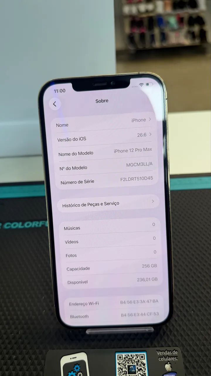 iPhone 12 Pro Max - 256GB - Dourado - Foto 3
