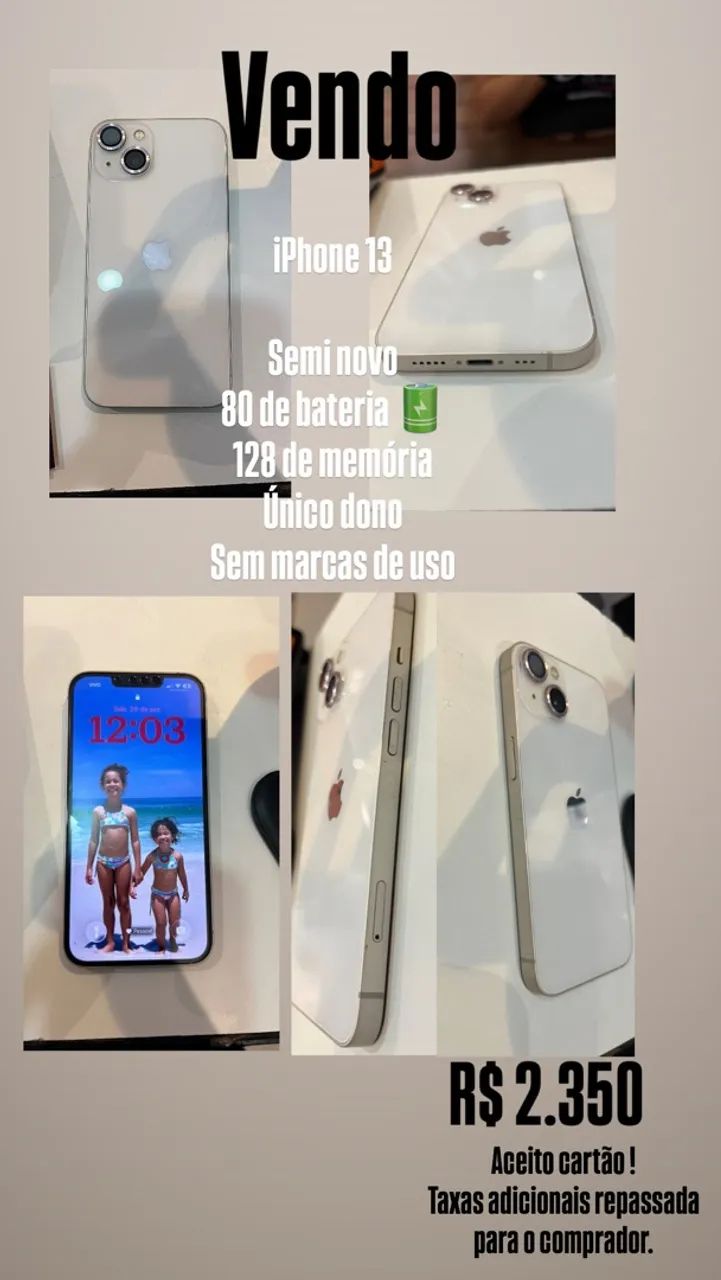 iPhone 13 - Branco 