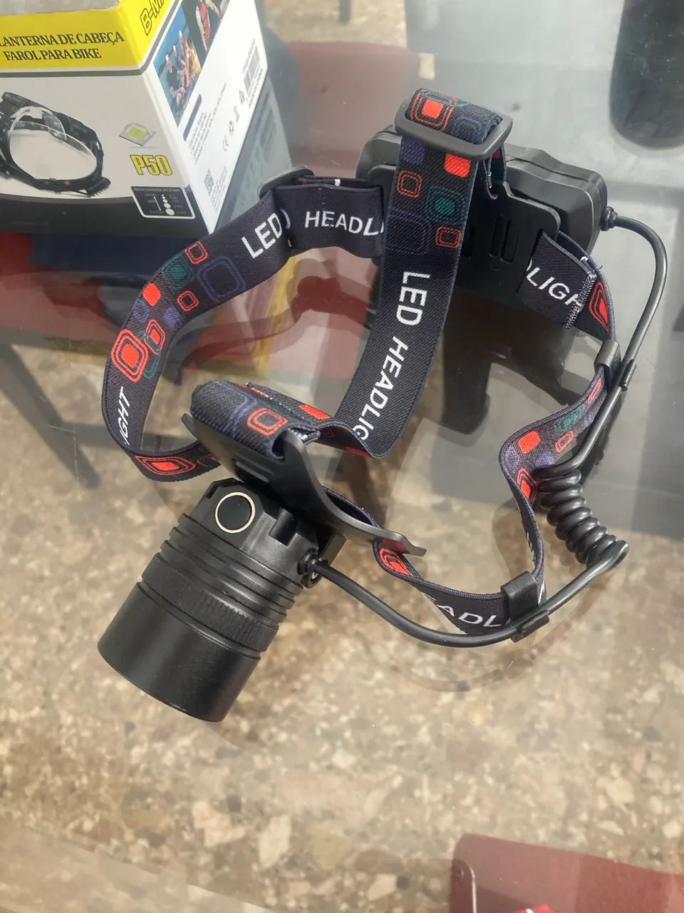 Lanterna de cabeça Bmax P50 - Foto 3