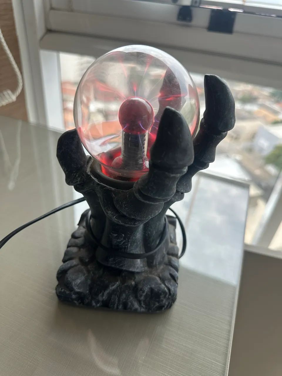 Globo de plasma , com garra de dragão  - Foto 4