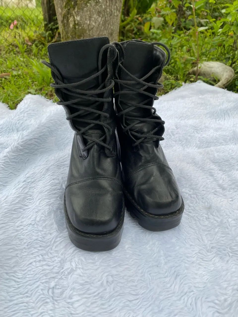 Bota coturno 