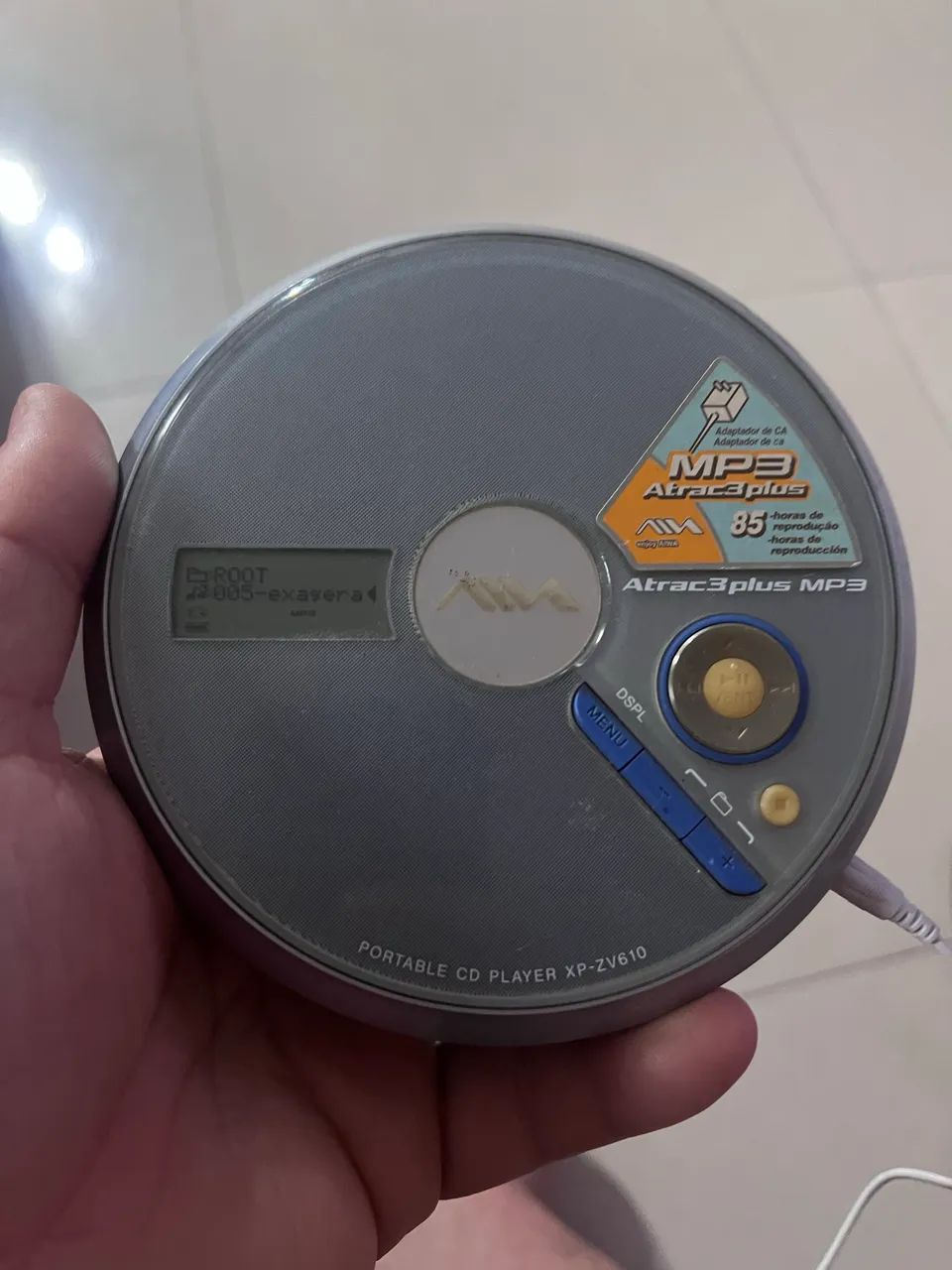 Diskmen e MP3 