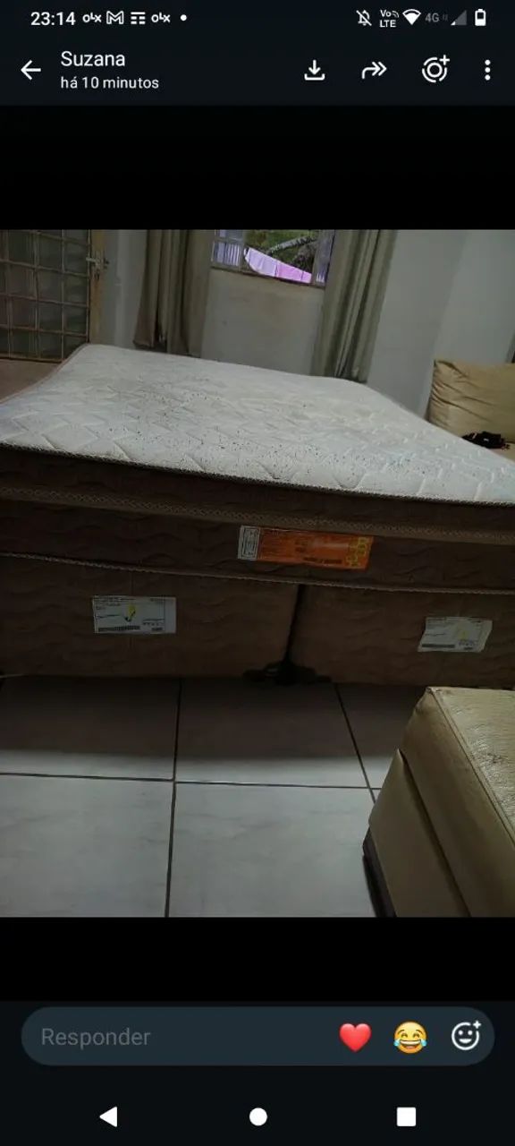 Cama king usada por 400 ENTREGO  - Foto 3