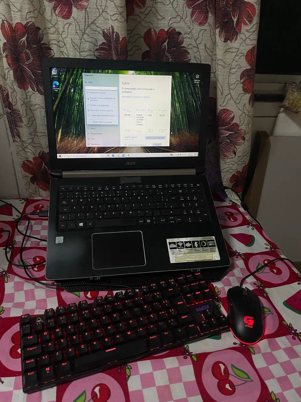 Notebook Acer aspire 3 oportunidade 