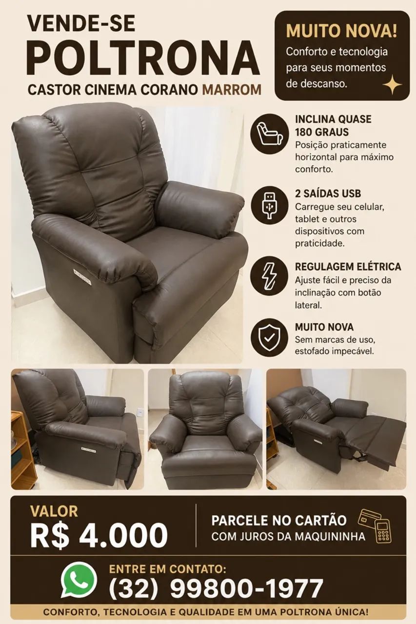 Poltrona Reclinável  - Foto 5