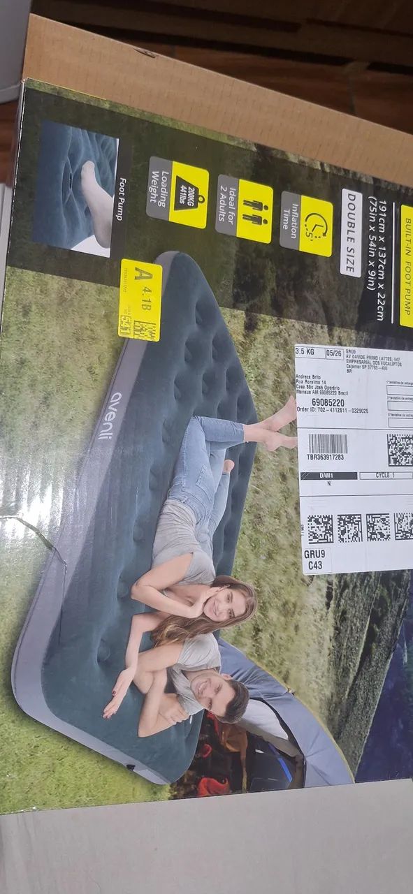 Colchão inflável 