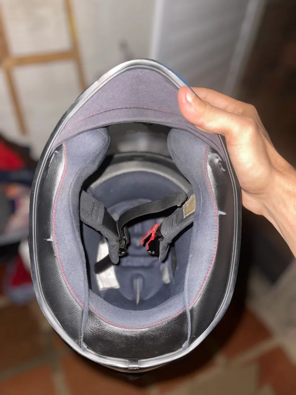 Capacete KYT TTCourse Magnet Brilhante - Foto 4