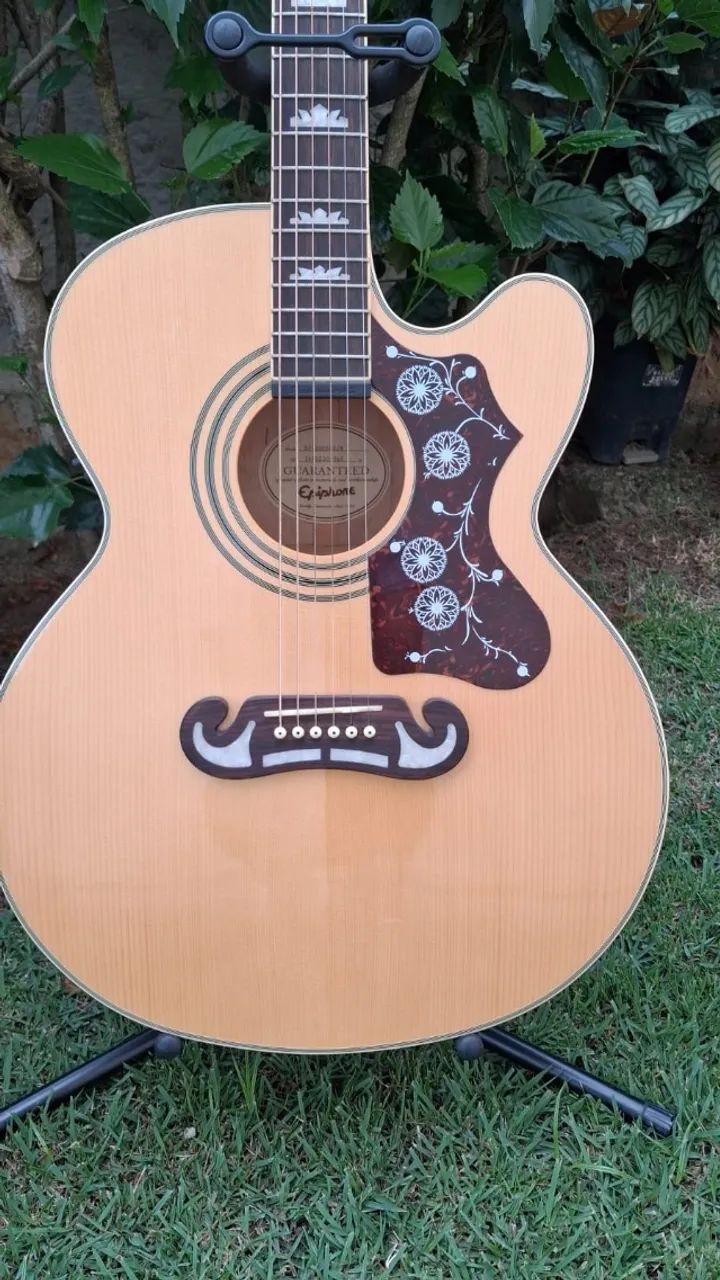 Violão Epiphone EJ200 jumbo - Foto 2