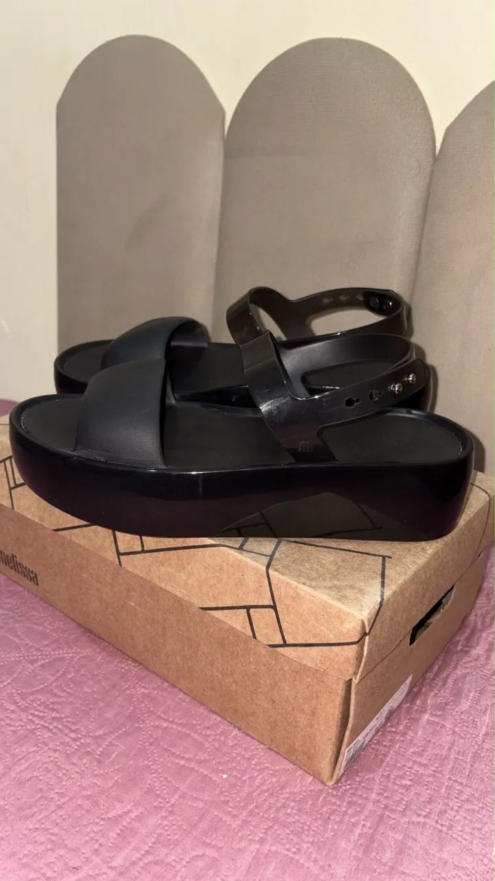Melissa float plat preto - Foto 2
