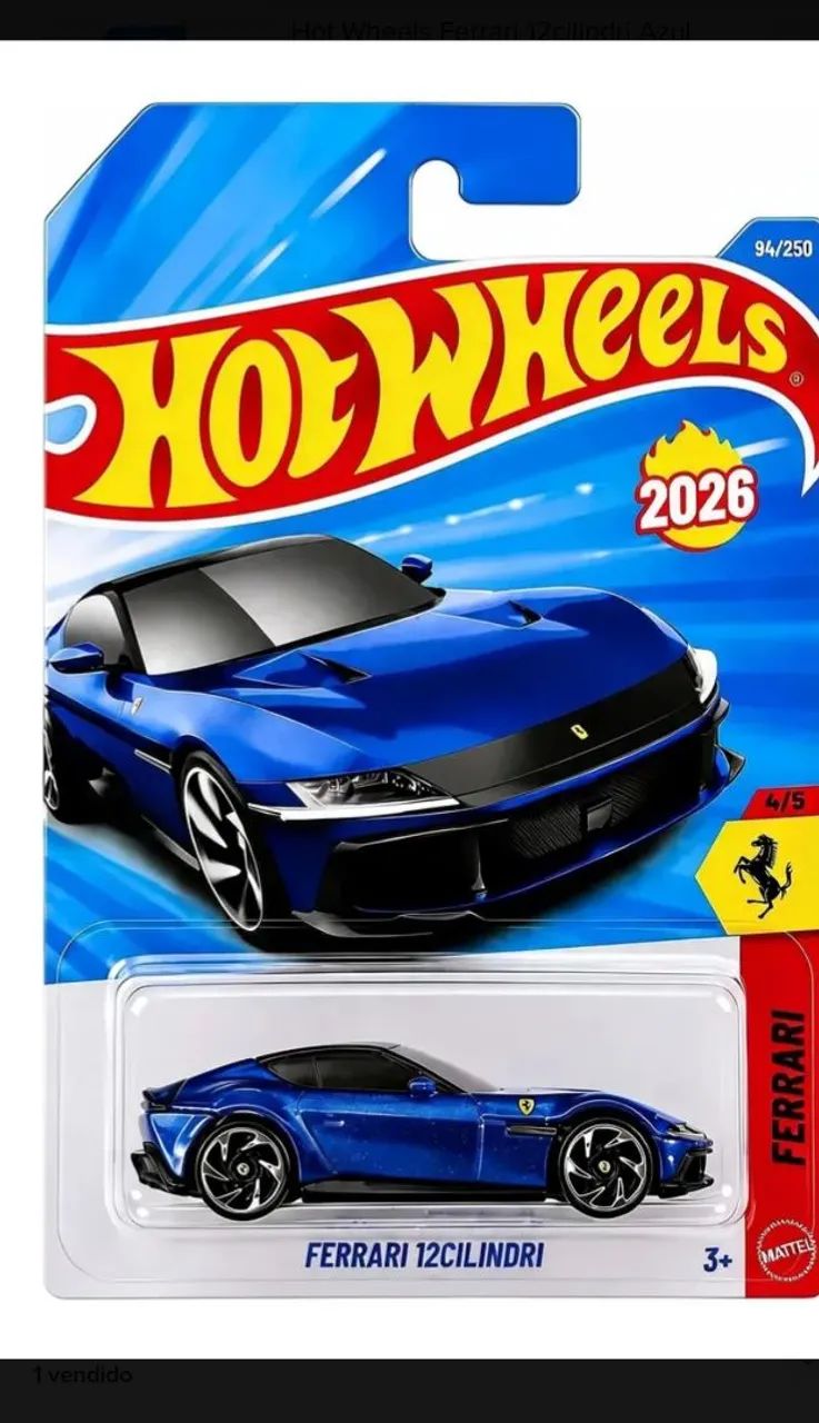 Hotwheels - Ferrari 12 Cilindri
