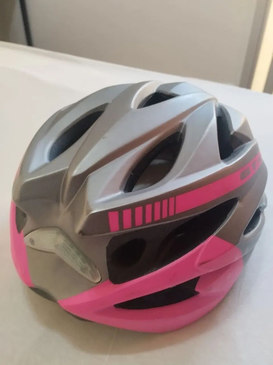 Capacete GTA Inmold Rosa - Foto 3