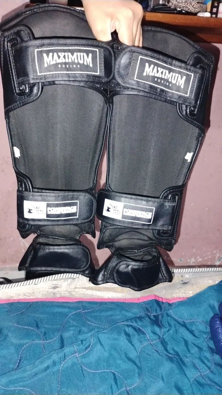 Kit Luva e Caneleira Muaythai  - Foto 2