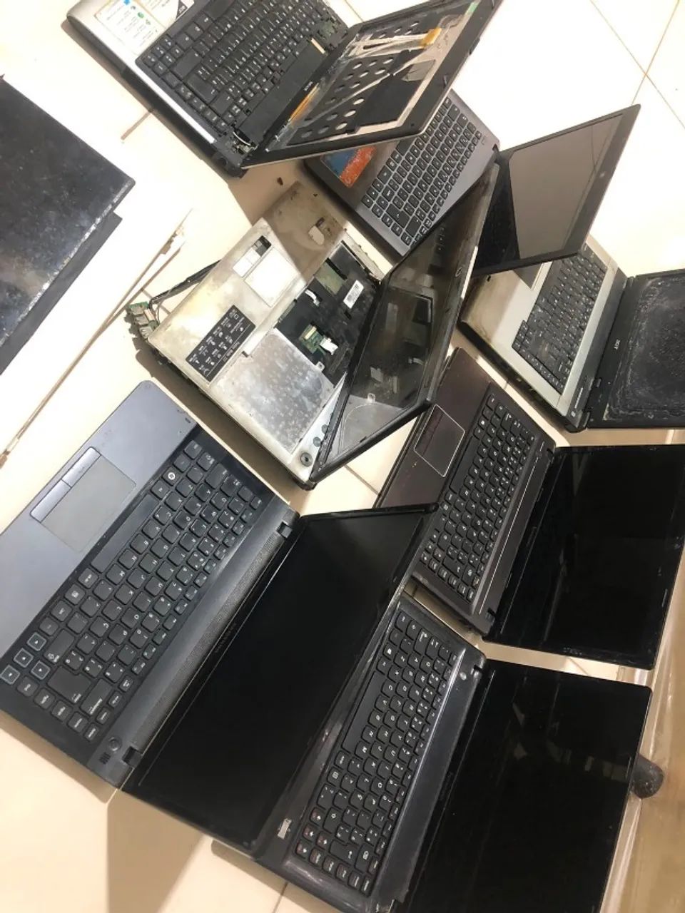Lote de Notebooks Sucata para retirada de componentes - Foto 5