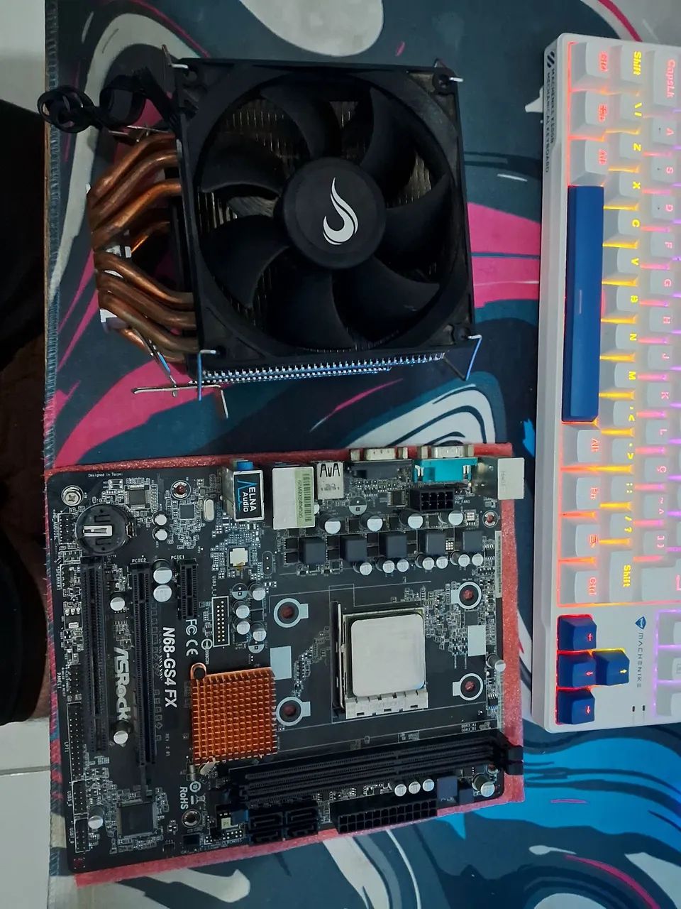 Kit AMD FX-8320E + ASRock N68-GS4 FX + Cooler - Foto 3