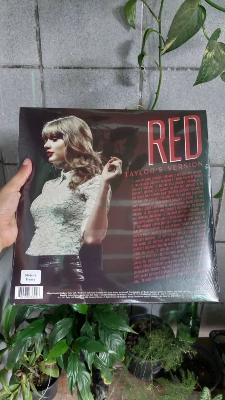 LP RED Taylor's Version (Vinil Lacrado Importado) - Foto 2