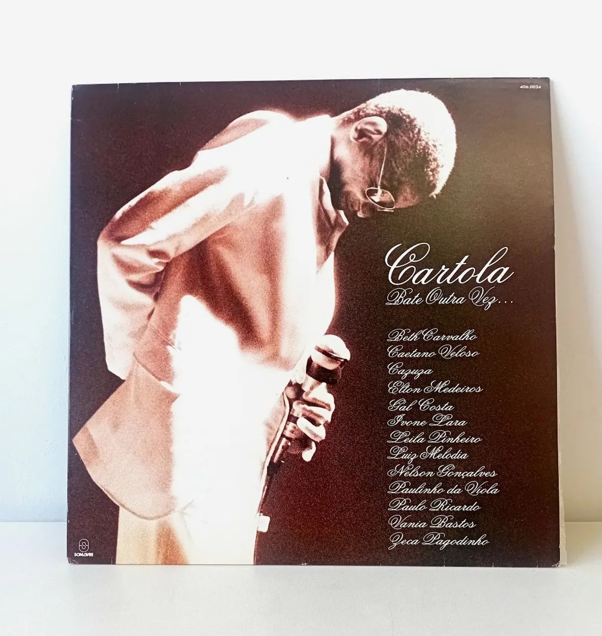 Disco de vinil LP Cartola - Bate outra vez