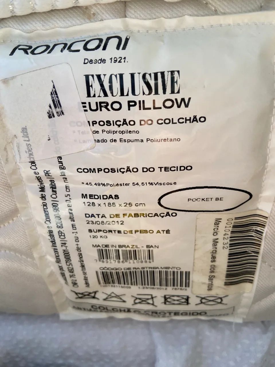 Cama semi casal