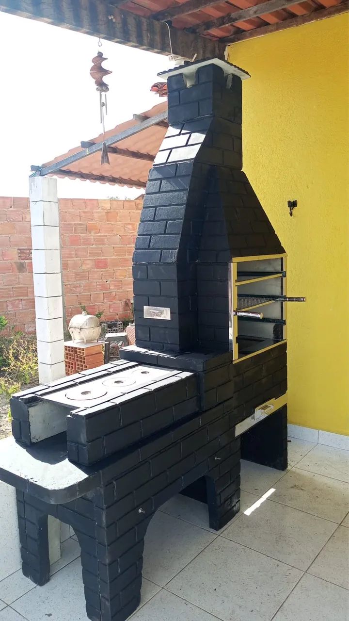 Churrasqueira pré moldada 750