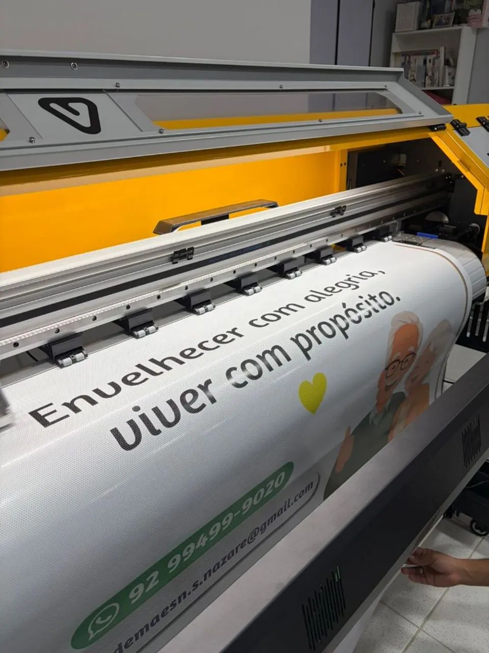 Banner, lona, adesivo vinil. - Foto 4