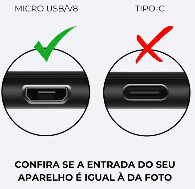 Cabo micro USB novo lacrado com garantia! - Foto 2