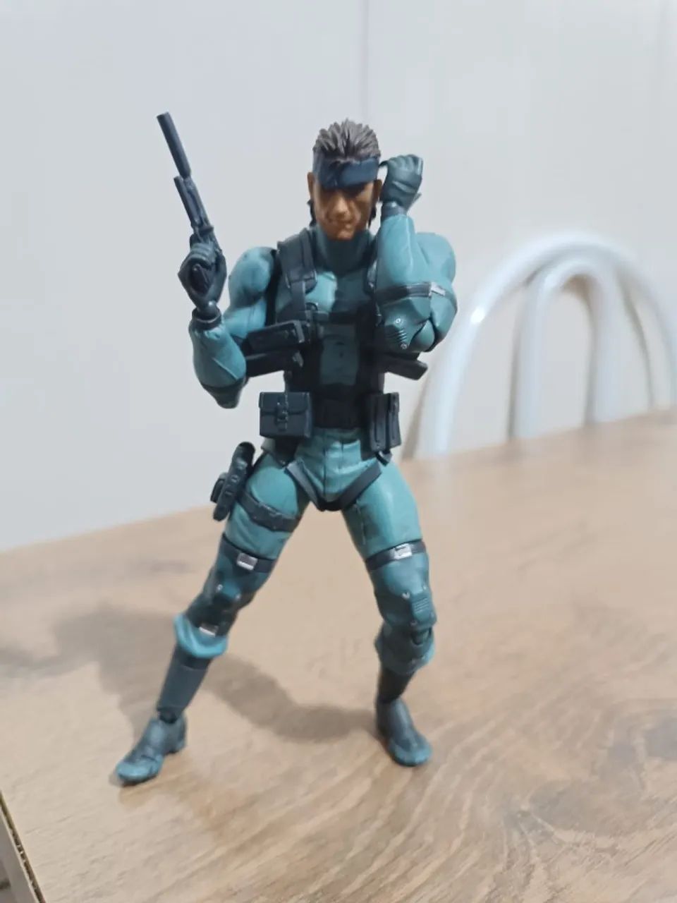 FIGMA SOLID SNAKE FIGMA V1 - METAL GEAR SOLID - COMPLETO - Foto 3