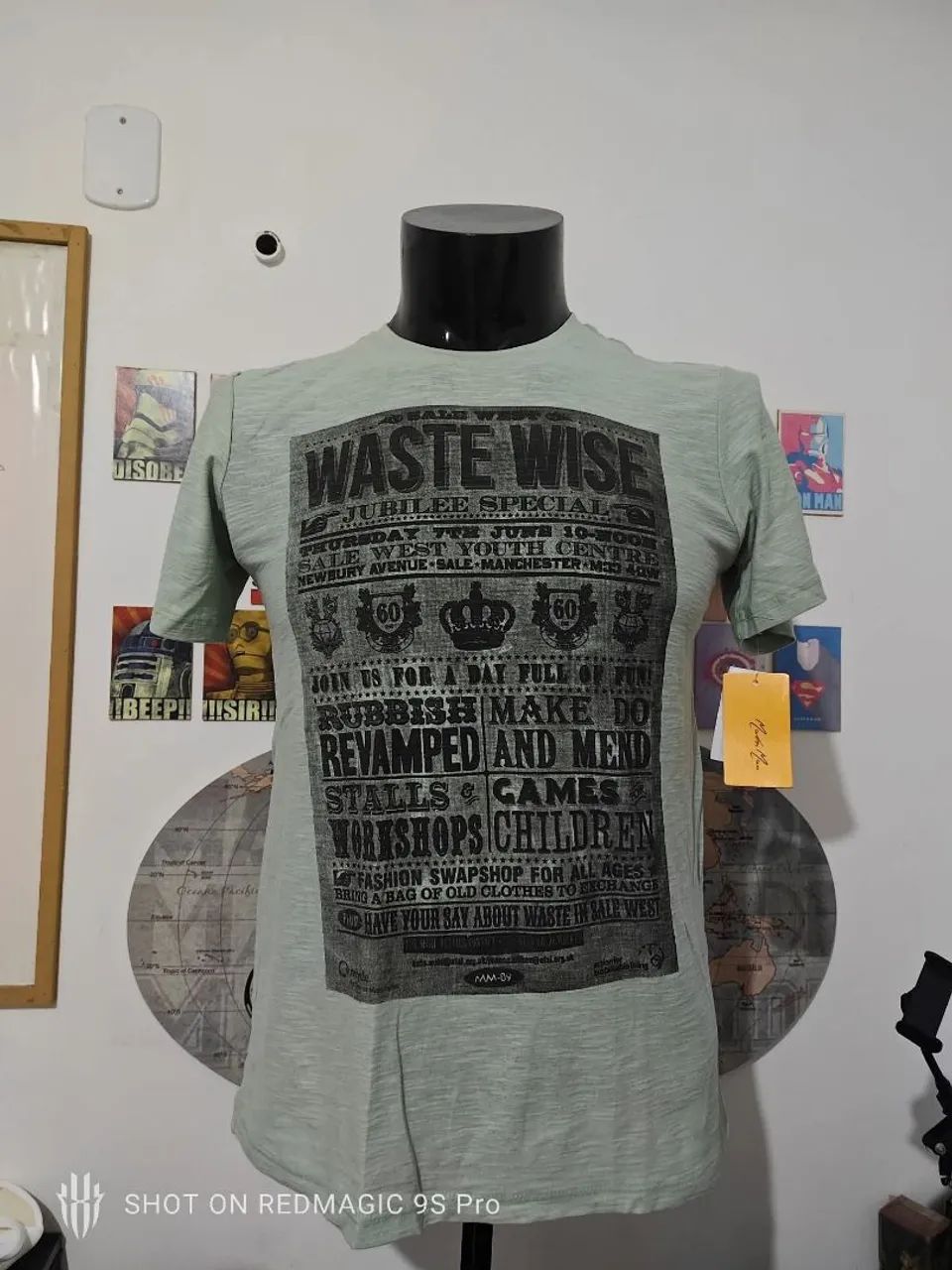 Lote com 100 camisas masculinas - Foto 2
