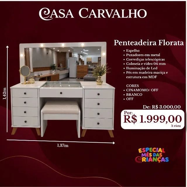 Penteadeira - Foto 2