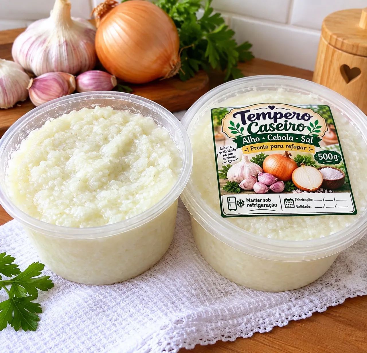 Tempero Caseiro Cremoso 