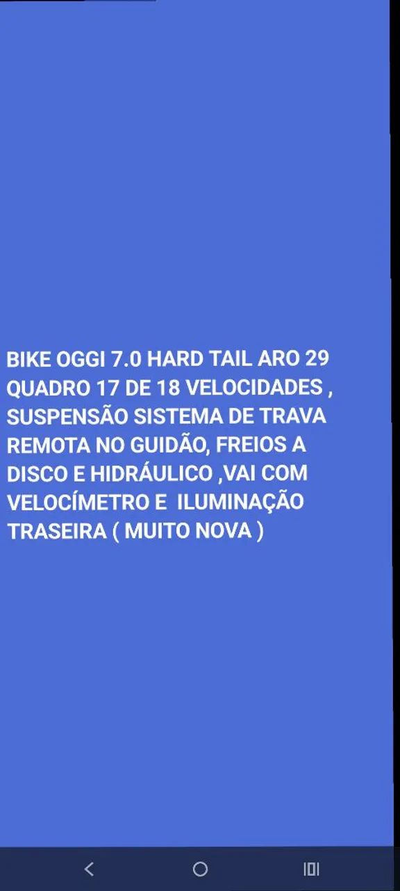 OGGI 7.0 BIKE