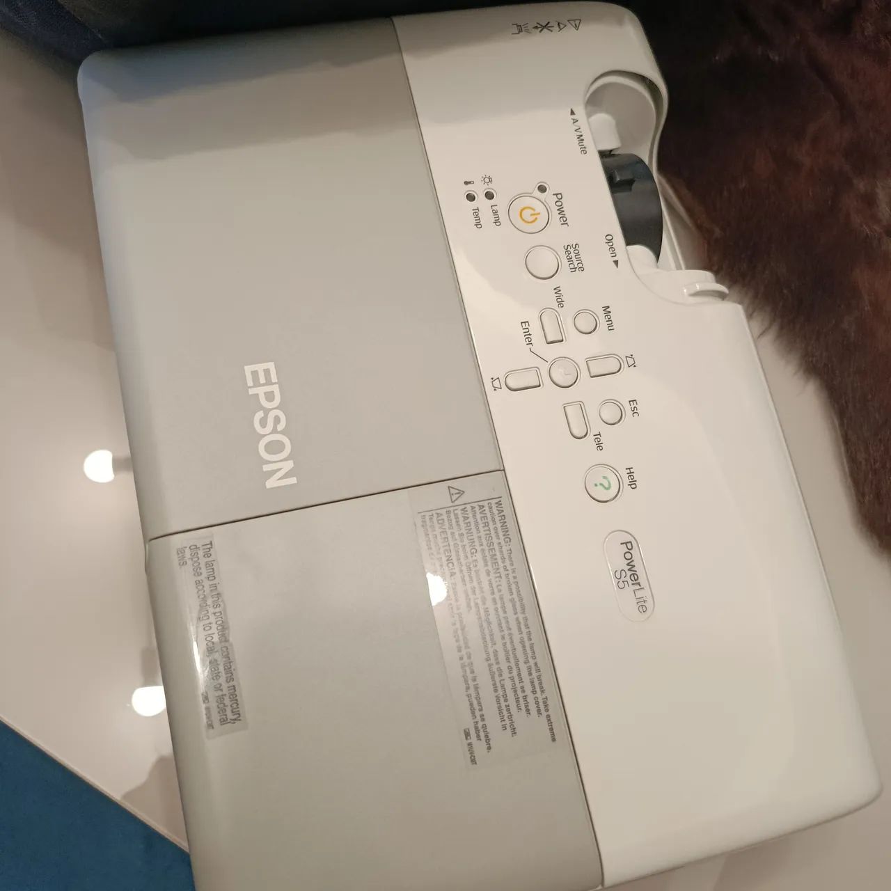 PROJETOR EPSON POWERLITE S5 - EXCELENTE ESTADO! - Foto 3