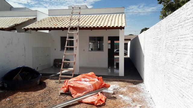 Casa nova com porcelanato itbi e registro incluso varzea grande costa verde - Foto 3