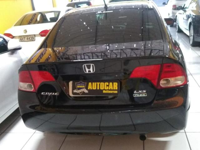Honda Civic Lxs flex impecável aceito trocas - Foto 5