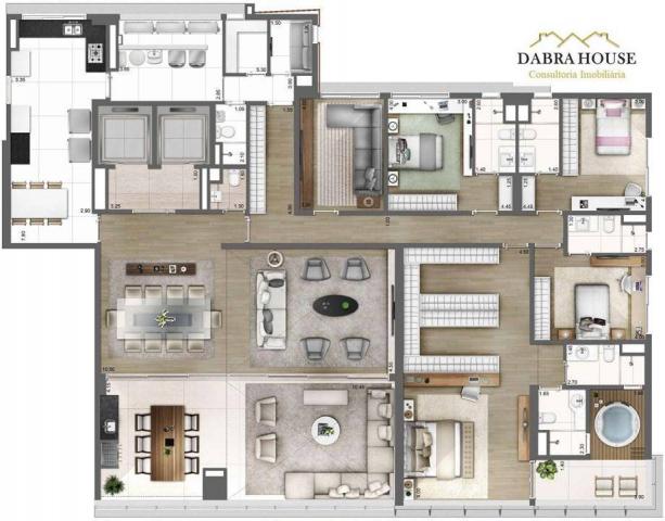 Apartamento à venda com 4 dormitórios em Vila olímpia, São paulo cod:AP0875 - Foto 3