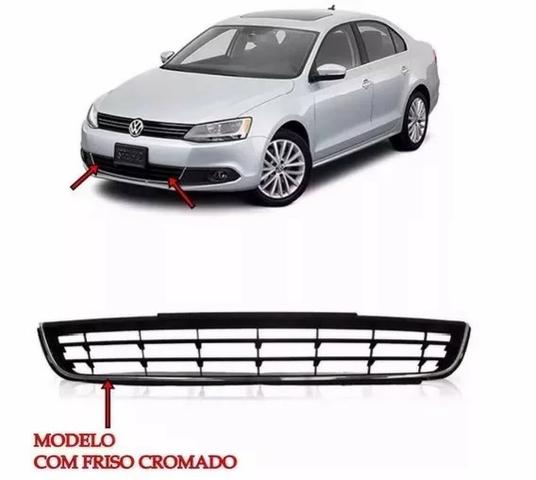 Grade Central Para-choque Dianteiro p/ VW Jetta a partir 2011 a 2014