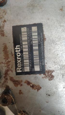 Motor Tração Hidráulico Rexroth Mcr5f Máquina Empilhadeira Escavadeira - Foto 5