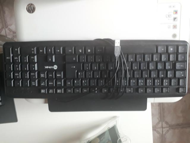 Teclado com fio